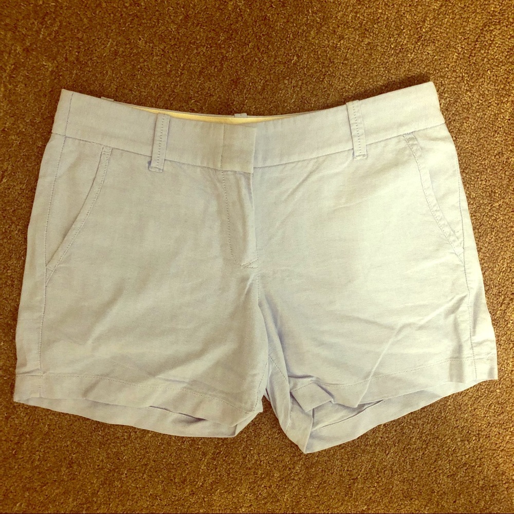 J.Crew Light Blue Chino Shorts Size 2